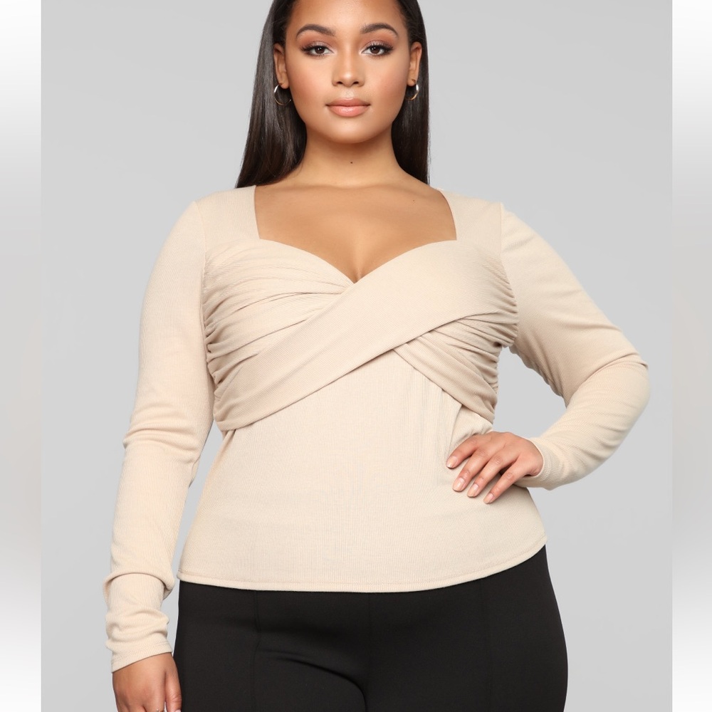 Fashion Nova twisted for you top